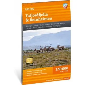 Calazo förlag Turkart Tafjordfjella & Reinheimen 1:50 000 NoColour OneSize
