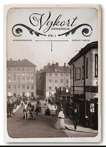 Vykortsbok Stockholm