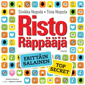 Risto Räppääjä. Erittäin salainen - Top Secret, Ljudbok