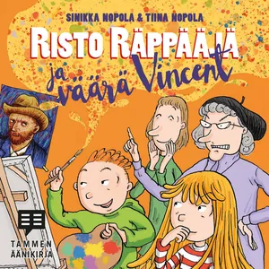 Risto Räppääjä ja väärä Vincent, Ljudbok