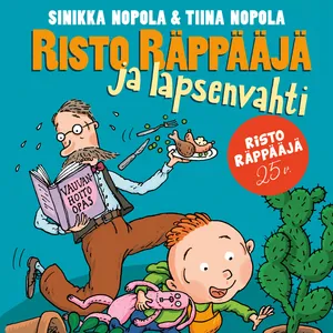 Risto Räppääjä ja lapsenvahti, Ljudbok