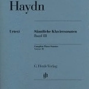 Haydn, Joseph - Sämtliche Klaviersonaten Band III